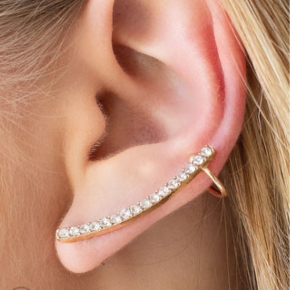 jewelry Jewelry - NWT Gold Post Crawler Earrings